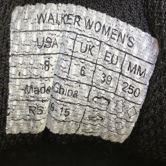 Vionic Women’s Classic Walker Black Leather Active Motion Walking Shoes Size 8. - Picture 9 of 10